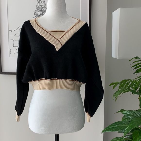 Sweaters - 🖤 Brand New V-Neck Sweater cropped